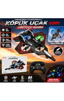 Uzaktan Kumandalı Köpük Uçak 25 Cm Cz01 Led Işıklı Rc Drone Uçak 2.4ghz Şarjlı Takla Özellikli Uzaktan Kumandalı Köpük Uçak 25 Cm Cz01 Led Işıklı Rc Drone Uçak 2.4ghz Şarjlı Takla Özellikli