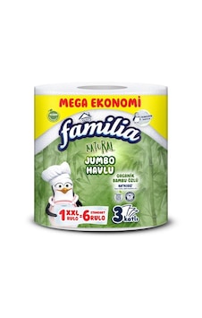 Familia Jumbo Kağıt Havlu 1xxxl 6 Rulo Familia Jumbo Kağıt Havlu 1xxxl 6 Rulo