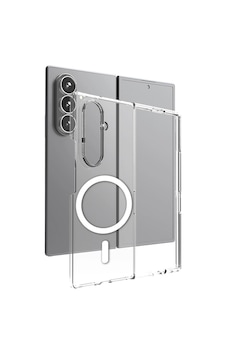 Samsung Uyumlu Galaxy Z Fold 7 Kılıf Kamera Korumalı M-safe Sert Pc Zore Porto Kapak Şeffaf Samsung Uyumlu Galaxy Z Fold 7 Kılıf Kamera Korumalı M-safe Sert Pc Zore Porto Kapak Şeffaf