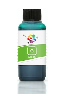 QC Canon PGI-9G Kartuş Mürekkebi 100ml G Green Yeşil Pigment QC Canon PGI-9G Kartuş Mürekkebi 100ml G Green Yeşil Pigment