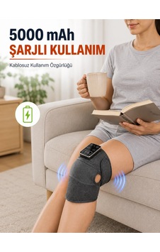 Isıtmalı Ve Titreşimli Diz Masaj Aleti Şarjlı Dijital Ekranlı 5000 Mah Masaj Cihazı Çok Renkli Isıtmalı Ve Titreşimli Diz Masaj Aleti Şarjlı Dijital Ekranlı 5000 Mah Masaj Cihazı Çok Renkli