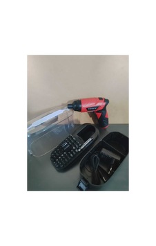 54 Parça Darbesiz Şarjlı Tornavida Akülü Vidalama 3.6v 1.5ah 210rpm Lı-ıon 1.5 - 1.9 Ah 4.8 Volt