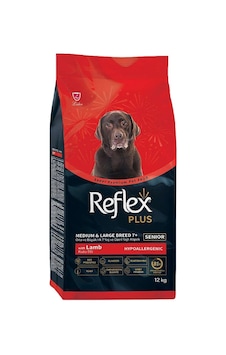 Reflex Plus Hipoalerjenik Orta Ve Büyük Irk +7 Kuzu Etli Yaşlı Köpek Maması 12 Kg Reflex Plus Hipoalerjenik Orta Ve Büyük Irk +7 Kuzu Etli Yaşlı Köpek Maması 12 Kg