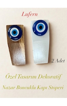 Özel Tasarım Dekoratif Nazar Boncuklu Kapı Stoperi Takoz Kapı Durdurucu Hava Sirkülasyonu Kaymaz Özel Tasarım Dekoratif Nazar Boncuklu Kapı Stoperi Takoz Kapı Durdurucu Hava Sirkülasyonu Kaymaz