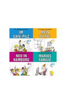 Çıpa Almanca A1 Seviye Hikaye Seti Toplam 4 Kitap