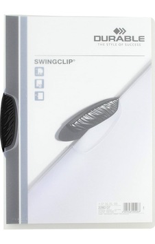 Durable 2260 Swingclip 30 25 Sayfa Kapasiteli Sıkıştırmalı Dosya Siyah Renk Siyah Durable 2260 Swingclip 30 25 Sayfa Kapasiteli Sıkıştırmalı Dosya Siyah Renk Siyah
