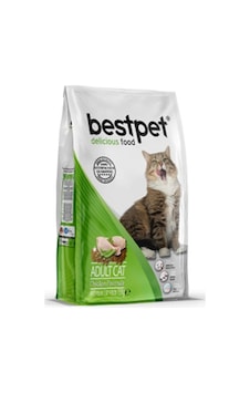 Bestpet Tavuk Etli ve Pirinçli Yetişkin Kedi Maması 15 KG Bestpet Tavuk Etli ve Pirinçli Yetişkin Kedi Maması 15 KG