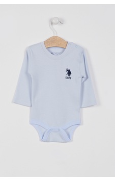 U.S. Polo Assn. U.S. Polo Assn Lisanslı Açık Mavi Kız Bebek Uzun Kol Body Mavi U.S. Polo Assn. U.S. Polo Assn Lisanslı Açık Mavi Kız Bebek Uzun Kol Body Mavi