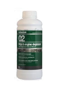 Clin Azur Biolojik Çözünen Sintine Temizleyici Formül 1 Litre L