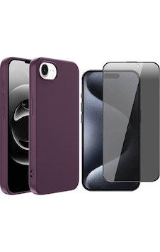 Vendas Apple iPhone Uyumlu 16e Kılıf Zore Mara Lansman Kapak + Hayalet Ekran Koruyucu Mor Vendas Apple iPhone Uyumlu 16e Kılıf Zore Mara Lansman Kapak + Hayalet Ekran Koruyucu Mor