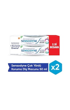 Sensodyne Cok Yonlu Koruma 1+1 50 Ml Sensodyne Cok Yonlu Koruma 1+1 50 Ml