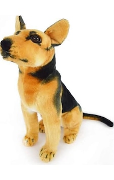 Yavru Peluş Köpek Alman Kurdu Oyuncak Açık Kahverengi Yavru Peluş Köpek Alman Kurdu Oyuncak Açık Kahverengi