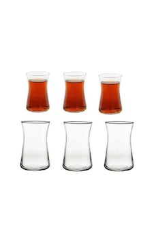 Paşabahçe 42361 Heybeli Çay Bardağı 170 Cc 6'lı Şeffaf Paşabahçe 42361 Heybeli Çay Bardağı 170 Cc 6'lı Şeffaf