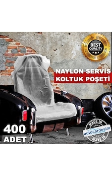Her Marka Araca Uygun Naylon Oto Koltuk Servis Poşeti 400 Adet Her Marka Araca Uygun Naylon Oto Koltuk Servis Poşeti 400 Adet