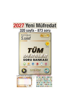 5. Sınıf 2027 Tüm Dersler Soru Bankası 5. Sınıf 2027 Tüm Dersler Soru Bankası