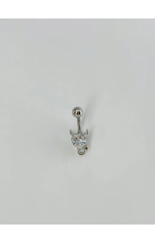 Kalp Detaylı Göbek Piercing Diğer 02672256 Kalp Detaylı Göbek Piercing Diğer 02672256