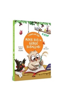 Minik Kuş Ve Görgü Kuralları (8 Kitap Takım) Erdem Çocuk