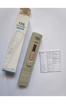 Filtre Dünyası Tds Metre Su Ölçüm Cihazı Termometreli