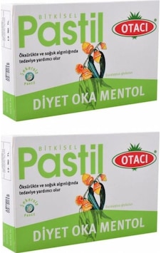 Otacı Oka Mentol Diyet Pastıl 2 Adet Otacı Oka Mentol Diyet Pastıl 2 Adet