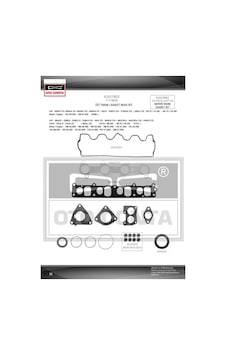 Üst Takım Contası Doblo-astra H-vectra C-zafıra 1.9 Jtd Keçeli Skc Siz Subap Lastikli Otoconta 71718658/ 1606329