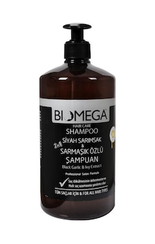 Biomega Siyah Sarımsak & Sarmaşık Özlü Şampuan 1 L