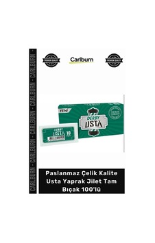 Özel Üretim Berber Bıçağı Keskin Paslanmaz Çelik Kalite Usta Yaprak Jilet Tam Bıçak 100'lü Özel Üretim Berber Bıçağı Keskin Paslanmaz Çelik Kalite Usta Yaprak Jilet Tam Bıçak 100'lü