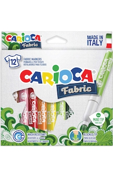 Carioca Cromatex Kumaş Boyama 12'li Carioca Cromatex Kumaş Boyama 12'li