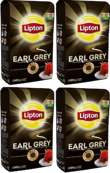 Lipton Earl Grey Bergamot Aromalı Siyah Çay 1000 gr (4 Paket)