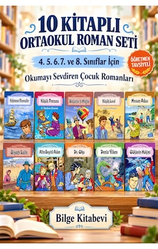 10 Kitaplı Dünya Çocuk Klasikleri Seti - 4. 5. 6. 7. Ve 8. Sınıflar İçin Öğretmen Tavsiyeli Okumayı Sevdiren-3 10 Kitaplı Dünya Çocuk Klasikleri Seti - 4. 5. 6. 7. Ve 8. Sınıflar İçin Öğretmen Tavsiyeli Okumayı Sevdiren-3