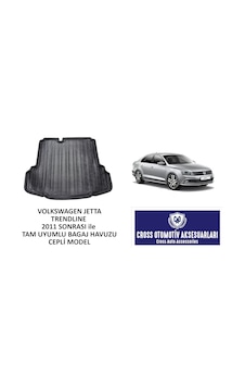 Volkswagen Jetta Trendline 2011 Tam Uyumlu Bagaj Havuzu Cepli