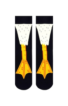 Carnaval Socks Ördek Ayağı - Ördek Bacağı Desenli Unisex Soket Çorap Siyah Carnaval Socks Ördek Ayağı - Ördek Bacağı Desenli Unisex Soket Çorap Siyah