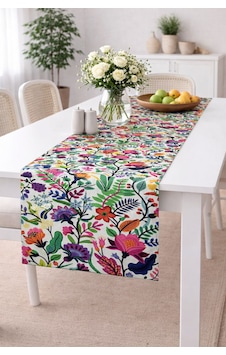 Babyface Kumaş Desenli Dijital Baskı Masa Runner 40x140 Cm Astarlı Aromatik Babyface Kumaş Desenli Dijital Baskı Masa Runner 40x140 Cm Astarlı Aromatik