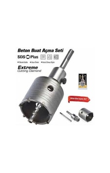 Sds Plus Beton Buat Açma Beton Panç Seti 80 Mm Sds Plus Beton Buat Açma Beton Panç Seti 80 Mm