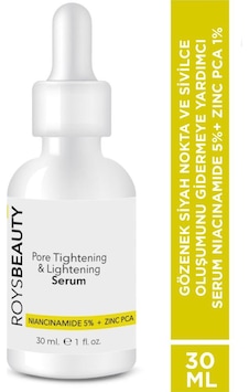 Roys Beauty Gözenek Sıkılaştırıcı ve Aydınlatıcı Serum 30 ML Roys Beauty Gözenek Sıkılaştırıcı ve Aydınlatıcı Serum 30 ML