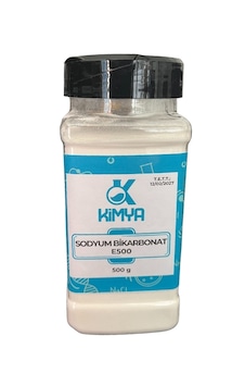 Sodyum Bikarbonat E500 500 Gr - Food Grade İngiliz Karbonatı -