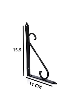 Renk Seçenekli Siyah 15.5x11 Ferforje Raf Altı Metal L Ayak Raf Altı Siyah Uzun Siyah Renk Seçenekli Siyah 15.5x11 Ferforje Raf Altı Metal L Ayak Raf Altı Siyah Uzun Siyah