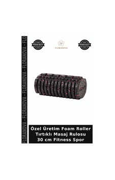 Özel Üretim Foam Roller Tırtıklı Masaj Rulosu 30 Cm Fitness Spor Siyah - Pembe Özel Üretim Foam Roller Tırtıklı Masaj Rulosu 30 Cm Fitness Spor Siyah - Pembe