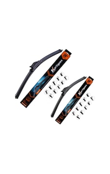 Palio Silecek Takımı 1998-2012 Uyumlu 550mm + 450mm 10 Aparatlı Siyah