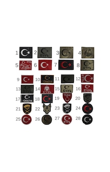 Baggor Cırtlı Askeri Patch/Peç (Yama) - Arma Modelleri Haki Baggor Cırtlı Askeri Patch/Peç (Yama) - Arma Modelleri Haki
