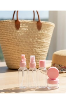 30 Ml 5 Li Seyahat Banyo Şişe Seti Çantalı Diğer 30 Ml 5 Li Seyahat Banyo Şişe Seti Çantalı Diğer