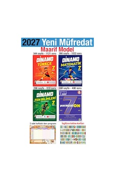 7. Sınıf 2027 Türkçe Matematik Fen Bilimleri Dinamo Paragrafon Soru Bankası Maarif Yeni Müfredat Bağlam Temelli
