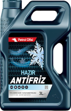 Petrol Ofisi Hazır Antifriz -40 Derecec / 3 Litre Petrol Ofisi Hazır Antifriz -40 Derecec / 3 Litre