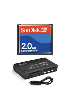 .sandisk 2 Gb Compact Flash Hafıza Kartı - Usb 2.0 Cf Kart Okuyucu .sandisk 2 Gb Compact Flash Hafıza Kartı - Usb 2.0 Cf Kart Okuyucu