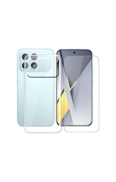 Teleplus Xiaomi Poco F8 Pro Kılıf Tpu Kamera Korumalı Silikon Ve Nano Ekran Koruyucu Teleplus Xiaomi Poco F8 Pro Kılıf Tpu Kamera Korumalı Silikon Ve Nano Ekran Koruyucu