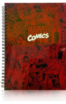 Marvel Sert Kapaklı Defter-100 Yaprak Kareli Kırmızı Marvel Sert Kapaklı Defter-100 Yaprak Kareli Kırmızı