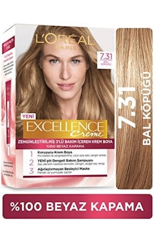 Loreal Excellence Creme Saç Boyası 7.31 Loreal Excellence Creme Saç Boyası 7.31