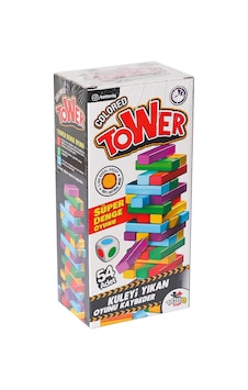 7315 Renkli Tower Süper Denge Oyunu -totteriq