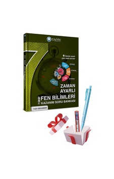 7. Sınıf Fen Bilimleri Zaman Ayarlı Soru Bankası + Faber Castell Kalem ve Uç