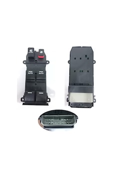 Honda Crv Sol Ön Dörtlü Cam Düğmesi Çift Auto 2007--2011 Honda Crv Sol Ön Dörtlü Cam Düğmesi Çift Auto 2007--2011