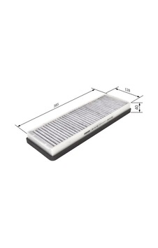 Bosch 1987431454 Polen Filtresi Karbonlu 5021107650 A0008301318 A0008303418
